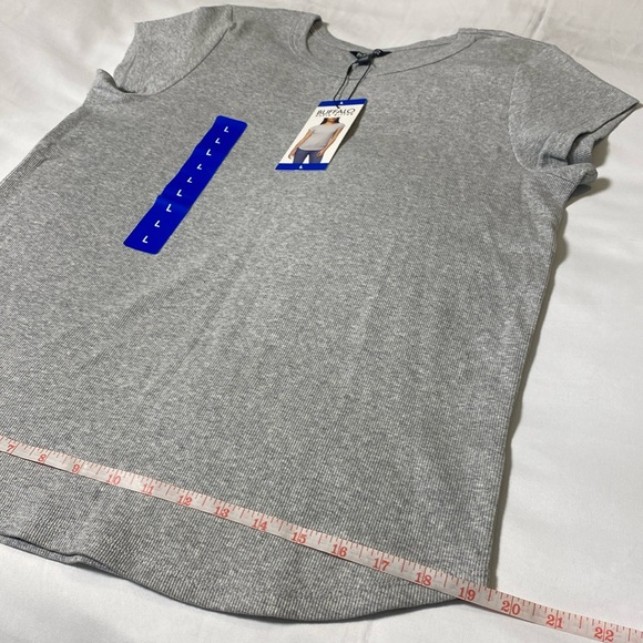 NWT Buffalo David Bitton Ribbed T-Shirt - Picture 11 of 14